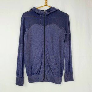 Nike Dri-Fit Sheer Shoulder Zip Up Hoodie 559470-010 Size: S